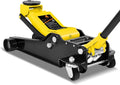 DNA MOTORING Low Profile Hydraulic Trolley Service/Floor Jack, 4 Ton (8000 lbs) Capacity, Lifting Range 4.5"-20", Yellow, TOOLS-00307-YL