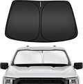 ARISMOTOR Windshield Sun Shade for Ford F-150 F150 2021-2025, Custom Fit Foldable Front Window Sunshade Sun Visor Protector, Block UV Rays Keep Your Car Cooler