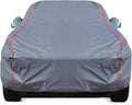 Breathable New Material, Waterproof Car Cover, Locks and Zipper Doors, Sunscreen Waterproof UV Prevention Snowproof Wind and Windproof,Suitable for Indoor Outdoor,for Sedan (188" to 198") C3