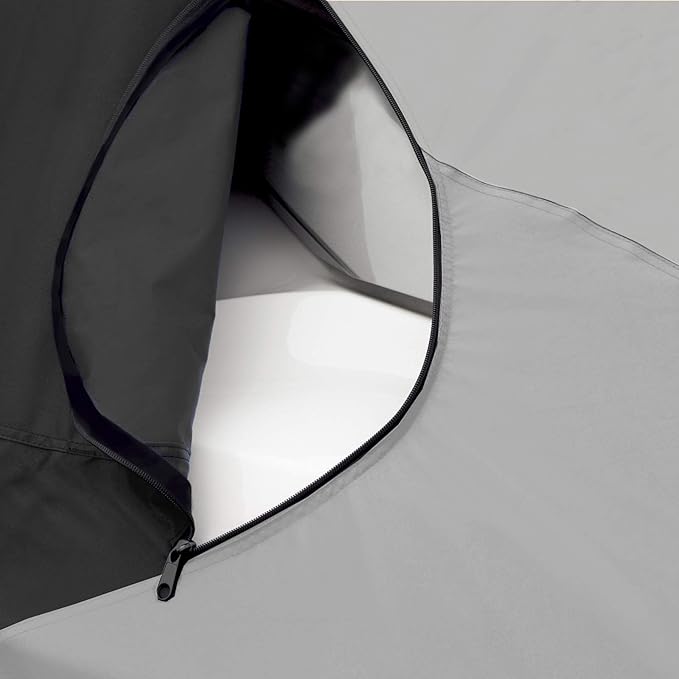 Trailerable Jet Ski Cover, Waterproof Marine Grade 600D Heavy Duty Polyester PWC Cover Gray/Black Color Fits from 126"-135" 3 Seater
