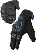 Motorcycle Gloves,Touchscreen Motorbike Gloves with Hard Knuckle Tactical Gloves Riding Gloves Anti-Slip Airsoft Gloves