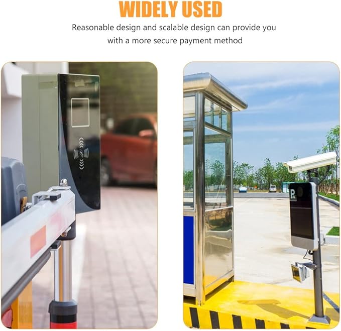 VICASKY Telescopic Rod Card Holder Reacher,Vehicle Parking Toll Swiping Stick Grabber Car Parking Contactless Payment Card Rod Tool