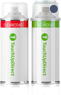 TouchUpDirect 8W2 Cavalry Blue Compatible with Toyota Exact Match Touch Up Paint Aerosol - Essential Kit