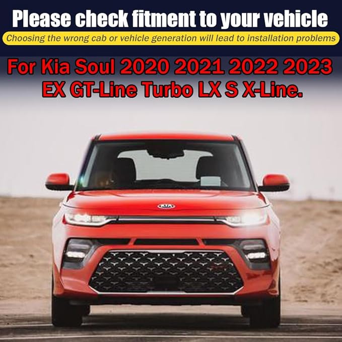 Rain Guards for Kia Soul 2020-2023, Tape-on Side Window Deflectors for Kia Soul, Window Visors for Kia Cars, for Kia Car Accessories 4 Rain Guards ＆ 2 Car Coasters