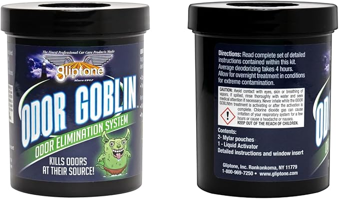 Odor Goblin, Chlorine Dioxide Fogger Odor Elimination System. Removes Many Types of Odors from Cars, Buses, Marine/RV, Trucks, SUV and Much More