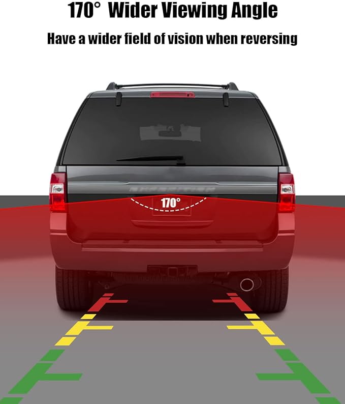 Rear View Backup Parking Assist Camera Fit for Ford Expedition 2015 2016 2017 Replaces FL1Z-19G490-A FL1Z-19G490-B
