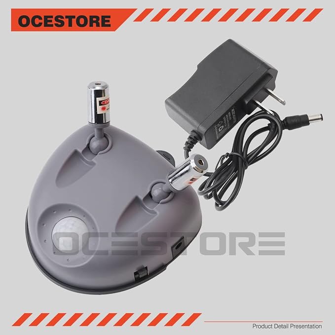 OCESTORE Premium Garage Parking Assist Dual Laser Guide,Adjustment 360 Degree Park Right Assistance Stop Light Distance System Garage Parking Aid Sensor for Car Automotive Vehicle