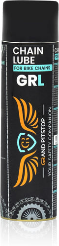 Grand Pitstop All-Weather Motorcycle Chain Lube - Premium Motorbike Chain Lubricant Spray - Formulated for All Weather Conditions for All Bikes (500 ml)