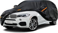 Kayme 7 Layers SUV Car Cover Custom Fit for BMW X5 (2007-2025) Waterproof All Weather for Automobiles, Outdoor Full Cover Rain Sun UV Protection.Black