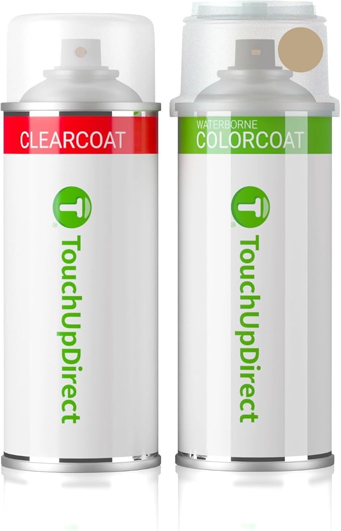 TouchUpDirect 4Z2 Mudbath Compatible with Toyota Exact Match Touch Up Paint Aerosol - Essential Kit