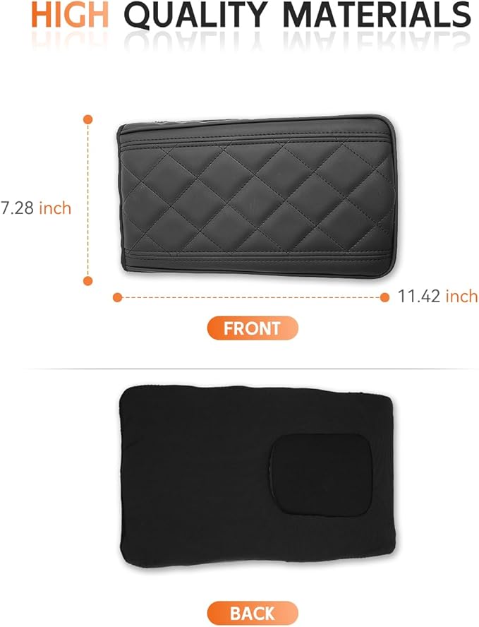 CDEFG for 2025 Hyundai Tucson Center Console Cover Armrest Cover for Tucson (SE, SEL, SEL Convenience, XRT, Limited) 2025+ Accessories Arm Rest Protector Only Fit Electronic