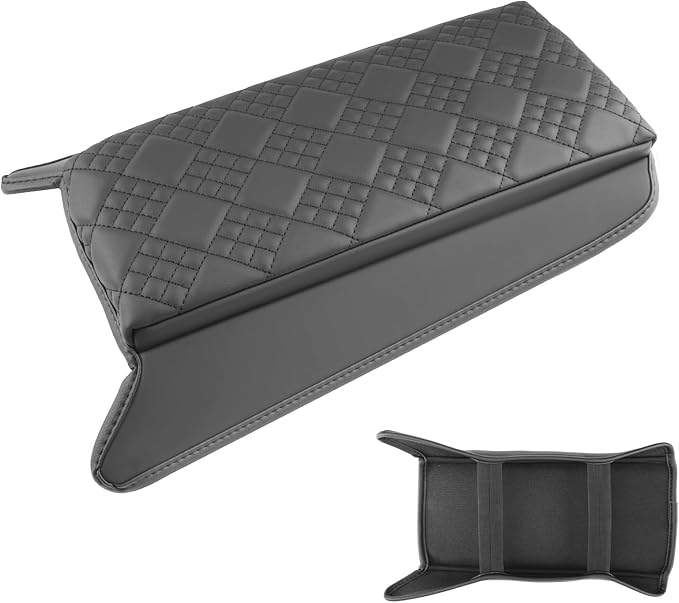 SXCY for 2025 BMW X3 Armrest Cover Pad for 2025 BMW X3 (30 / M50 xDrive) Accessories 2025 X3 Center Console Cover 2025 X3 Middle Console Cover Add Soft Cotton Cushion (Added-Pad)