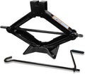 Scissor Car Jack, Scissor Jack with a Maximum Capacity of 2.0 Tons, Heavy Lifting Jack, Used for/SUV/MPV tire Repair and Replacement Tools, with Crank Handle (Hand Crank-2.0 tons)
