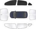8pcs Car Window Shades for Nissan Sentra 2014-2019 Accessories,Windshield Side Rear Full Sunshade,Sun Visor UV Blocking, Privacy Protection and Blackout for Camping Outdoor