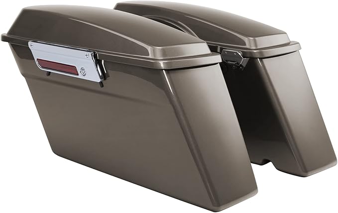 Green-L Hard Saddlebags Fit for Harley Touring Electra Glide Street Glide Road Glide King 1994-2013
