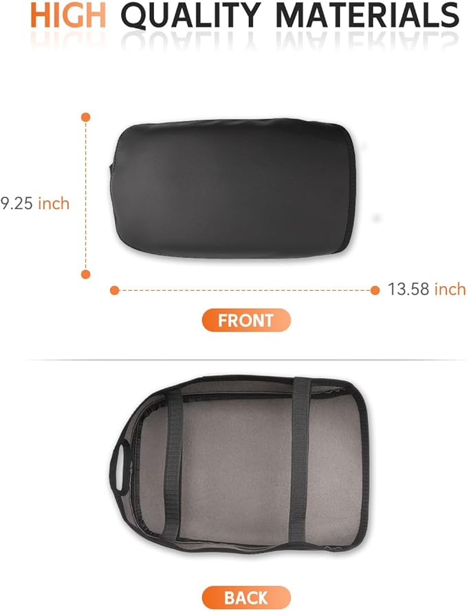 CDEFG for Nissan Frontier 2022-2025 Center Console Cover Armrest Box Cover for Frontier (S, SV, SL, Pro-X, Pro-4X) 2022 2023 2024 2025 Accessories Console Arm Rest Protector