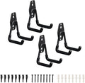 Garage Storage Utility Hooks - 2.8 Inch Wall Mount Hanging Hook, Tool Organizer, Heavy Duty Double Hook