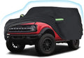 Proadsy Upgrade Car Cover Compatible with Ford Bronco 2 Door 2021-2024 2025 Windproof All Weather Waterproof Sun Rain UV Dust Snow Protection Outdoor Covers
