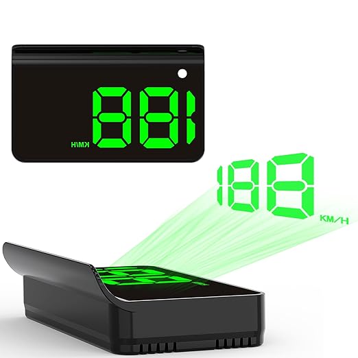 Heads up Display for Cars,Car HUD,Head up Display for Car,Digital GPS HUD Speedometer,USB Cable Plug and Play,Automatic Brightness Adjustment,Large Font Display