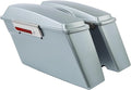 Green-L Silver Hard Saddlebags Fit for Harley Touring Electra Street Road Glide King 1994-2013
