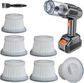 6 Pack Hepa Filters Compatible with MBNGF Car Vacuum Cordless, Model X9 ULTRA, Handheld Car Vacuum Filters Works with MBNGF Mini Vacuum.(Filters Only)