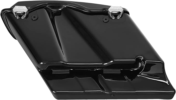 XFMT Motorcycle Stretched Saddlebags 5" Extended Hard Saddle Bags For Harley Touring Road King Street Glide Road Glide Electra Glide Ultra Classic 1993-2013