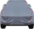 Breathable New Material, Waterproof Car Cover, Locks and Zipper Doors, Sunscreen Waterproof UV Prevention Snowproof Wind and Windproof,Suitable for Indoor Outdoor,for Pickup 198"-220",C7