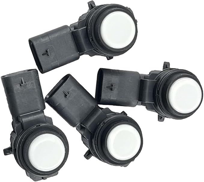 FainWan 4PCS 66209261587 White Bumper PDC Parking Sensor Compatible with F20 F22 F30 F31 F84 F80