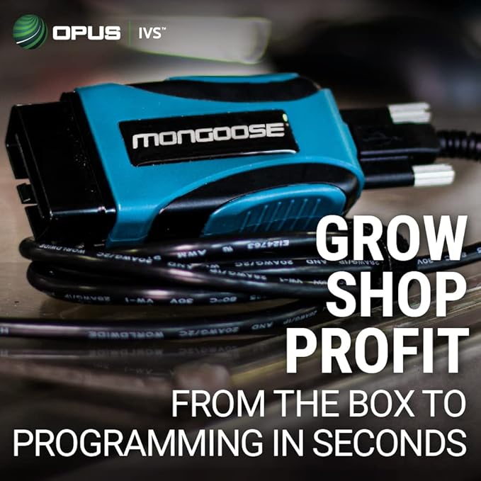 Opus IVS Mongoose-Plus Toyota/Lexus/Scion J2534 OEM Vehicle Interface Bluetooth Wireless - OEM Reprogramming and Diagnostics