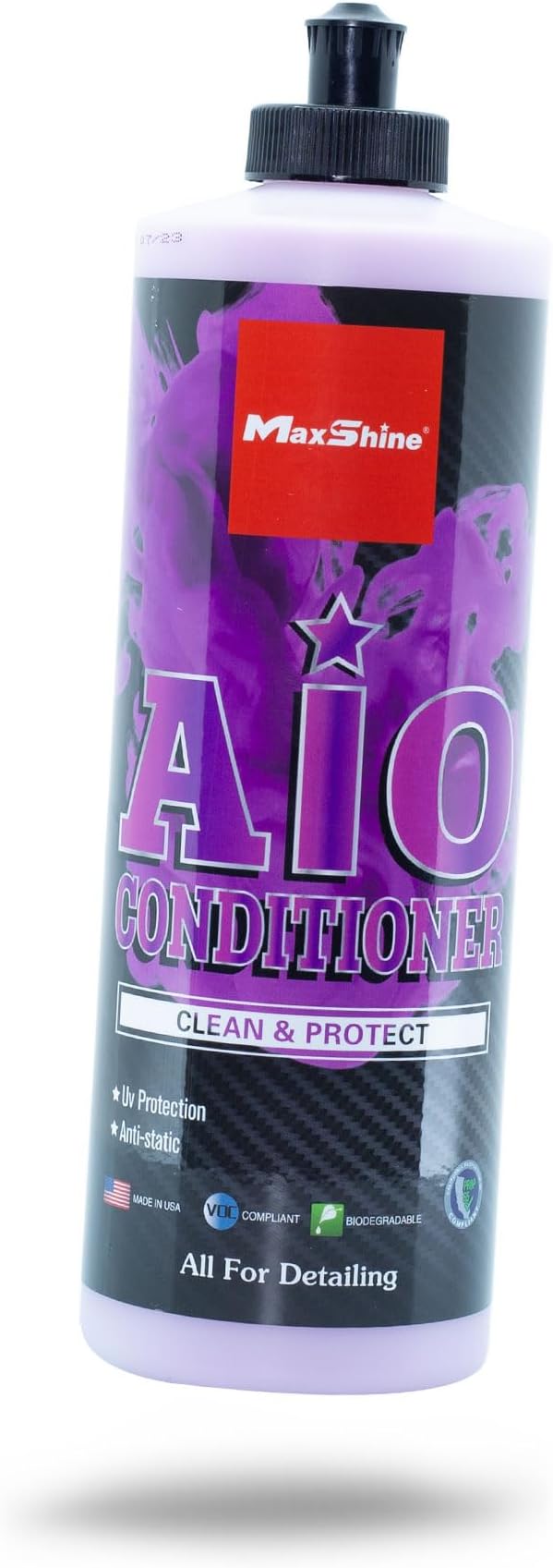 Maxshine 16oz All-in-One Premium Leather Conditioner & Cleaner – Detailing Solution for Car Seats, Sofas, Chairs & More – Safe for Leather, Vinyl & Plastic Surfaces