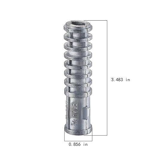 Wensilon(30pcs) 5/8 * 3 Lag Shield Anchor Long Zinc Alloy Bolts Concrete Anchors, Zinc Alloy Masonry Anchors Hole