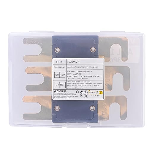 100A ANL Fuse 100 Amp Inline Blade Fuses 32V for Car Audio Inverter Automotive Stereo (Pack of 3 pcs)