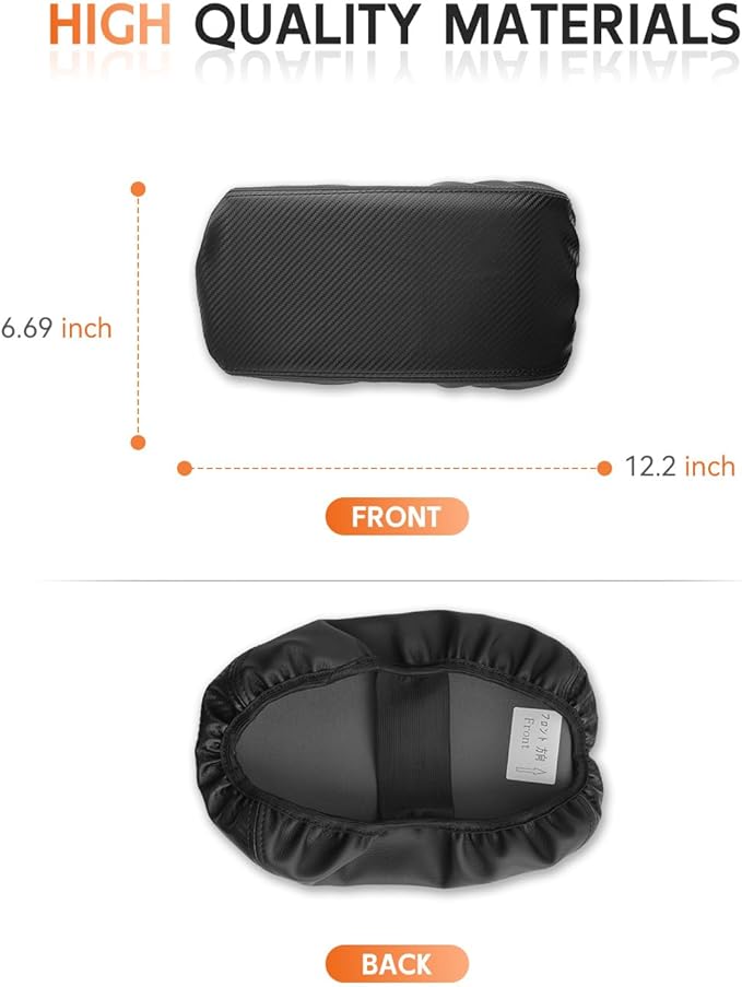 CDEFG for Volkswagen ID.4 2023-2025 Center Console Cover Armrest Box Cover for VW ID4 (Standard, S, S Plus) 2023 2024 2025 Accessories Console Arm Rest Protector
