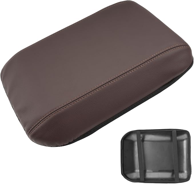 SXCY for 2024 2025 Land Cruiser Armrest Cover for Toyota Land Cruiser 2025 Center Console Cover 2024 2025 Land Cruiser Center Console Cover for 2025 Land Cruiser (Tan Line (Thin))