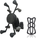Strg Tablet Mount with Composite Double Socket Arm(Medium) for 6" Tablets, Tablet Holder Compatible with RAM B Size 1" Ball Mounts Components for Motorcycle Bike Car etc
