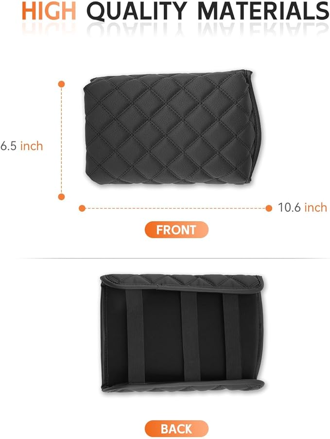 CDEFG for Kia Seltos 2021-2025 Center Console Cover Armrest Box Cover for 2021 2022 2023 2024 2025 Seltos (LX, S, EX, X-Line, SX) Accessories Console Arm Rest Protector
