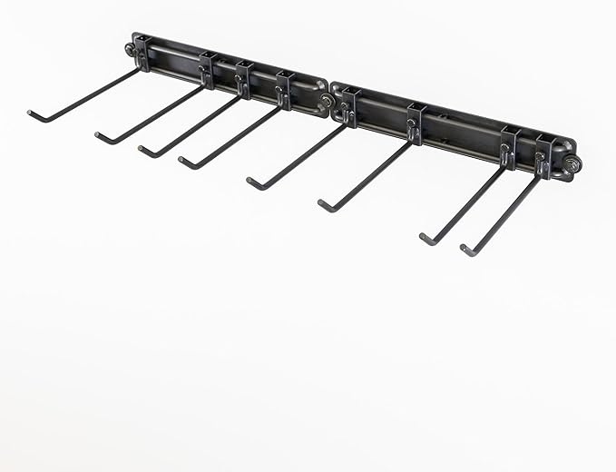 StoreYourBoard 32'' Modular Garage Tool Organizer Wall Mount – Adjustable Garden Tool Rack for Garage Organization and Storage, Heavy-Duty Steel Wall Tool Organizer, Holds 300 lbs