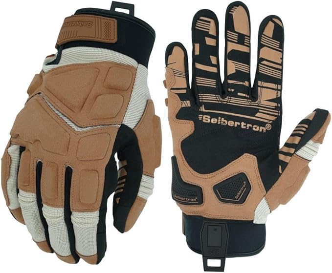 Seibertron SPS Series Touchscreen Motorcycle Motocross BMX ATV MTB Bicycle Cycling Full or Half Finger Gloves Adult and Youth