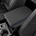 SXCY for Forester Accessories 2025 Armrest Cover for Forester 2025 Accessories 2025 Forester Center Console Cover 2025 Forester Middle Console Cover (Blue Line)