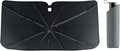 [Updated Version] Car Windshield Sun Shade, [Effective Keep Cool] Spring Structure Umbrella Sunshade for Cars Windshield, Protect from Sun Rays, Heat Damage and Protect Interior