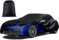 6 Layers Car Cover Custom Fit for 1998-2025 Porsche 911 (991/992/996/997 Series) Carrera 4S/Turbo/Carrera, Waterproof All Weather Rain Sun Protector with Door Zipper
