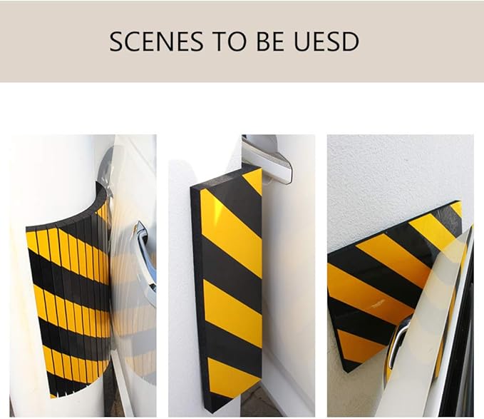 GUEQUITLEX Garage Wall Protector Foam Wall Corner Guard for Parking Garages - Wall Edge Protector Protect Your Car - Garage Wall - Wall Corner Edge and Bumpers Corner Guards