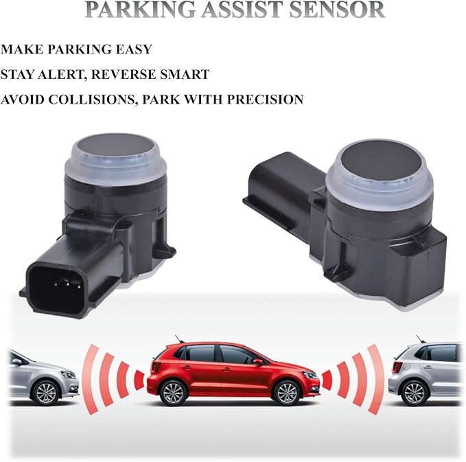 Parking Aid Sensor Fit for 2017-2019 Enclave/Encore Backup Sensor 2014-2019 Cadillac CTS/XTS/Escalade Chevy Silverado/Suburban 2015-2019 GMC Sierra Yukon PDC Parking Sensor Replace#23428268