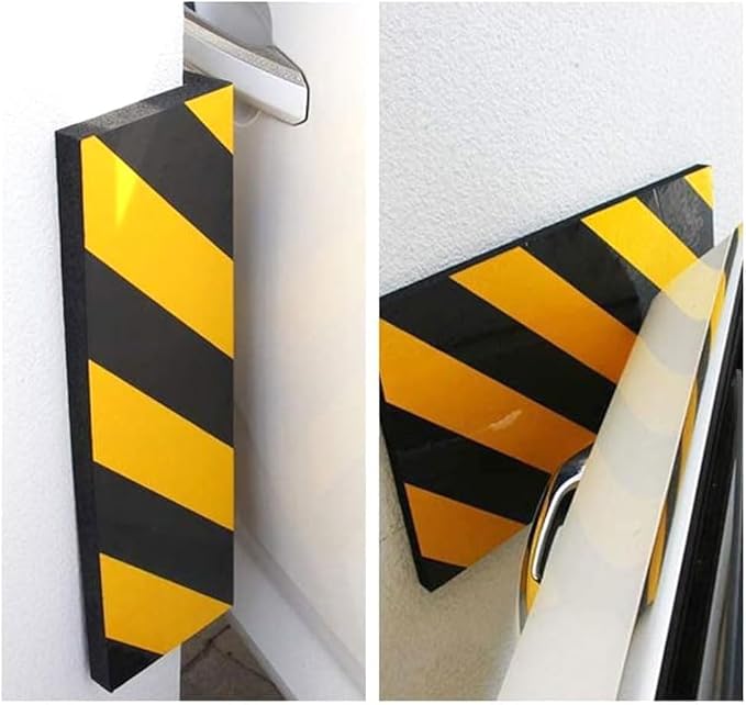 Garage Wall Protector for Car Doors, 4 Pack 15.7" x 9.8" Wall Corner Guard for Parking Garages, Edge Protector Foam, Protect Your Car, Garage Corner Edge and Bumpers Corner Guards
