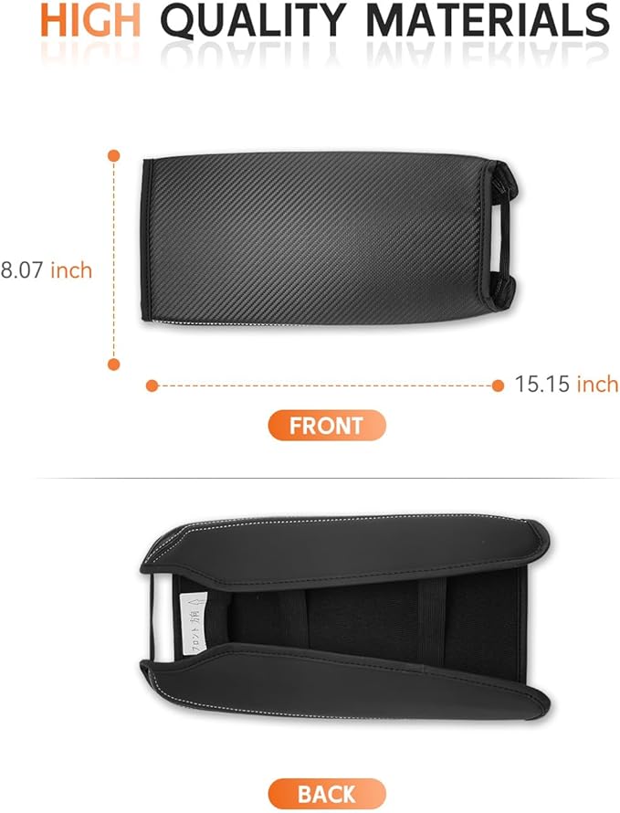CDEFG for Nissan Pathfinder 2022-2025 Center Console Cover Armrest Box Cover for Pathfinder (S, SV, SL, Rock Creek, Platinum) 2022 2023 2024 2025 Accessories Console Arm Rest Protector