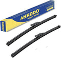 2 wipers Factory Replacement For 2007-2020 2021 Tundra 2008-2020 2021 2022 Sequoia Original Equipment Replacement Windshield Wiper Blades Set - 26"+23" Pinch Tab (Set of 2) Not for J Hook