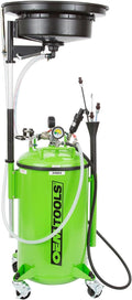 OEMTOOLS 24862 21 Gallon Oil Drain Vacuum and Extractor, Automotive Oil Container with Adjustable Oil Changing Funnel, Waste Oil Storage Tank, Coolant Drain