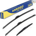 3 wipers Replacement for 2009 2010 2011 2012 2013 2014 2015 2016 2017 2018 2019 2020 Honda Fit Windshield Wiper Blades Original Equipment Replacement - 28"/14"/14" (Set of 3) U/J HOOK