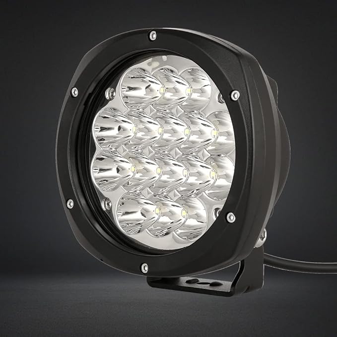 BIGLION.X 5Inch 160W Round Led Driving Lights Off Road Spot Lights Offroad Driving Light Bar 18800LM with Wiring Harness Waterproof IP69K 12V 24V for Pickup Trucks ATV UTV SUV