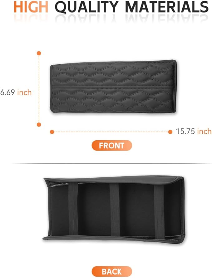 CDEFG for Ioniq 5 2022-2025 Center Console Cover Armrest Cover for Ioniq5 (SE, SEL, Limited, XRT) 2022 2023 2024 2025 Accessories Console Arm Rest Protector